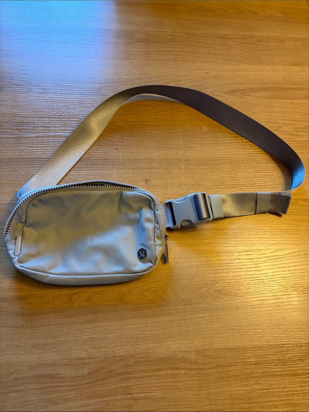 lululemon athletica Light Gray Belt Bag